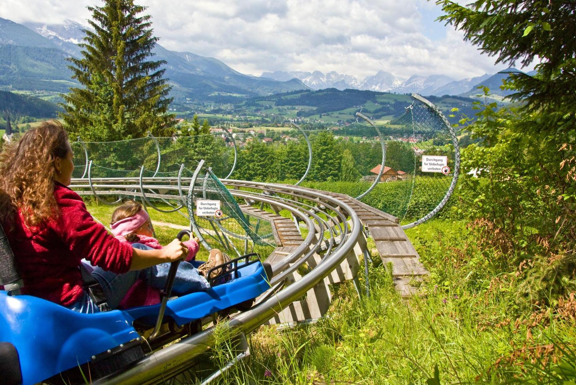 Ferienbungalow Mountain View Wood Spital Am Pyhrn Bagian luar foto