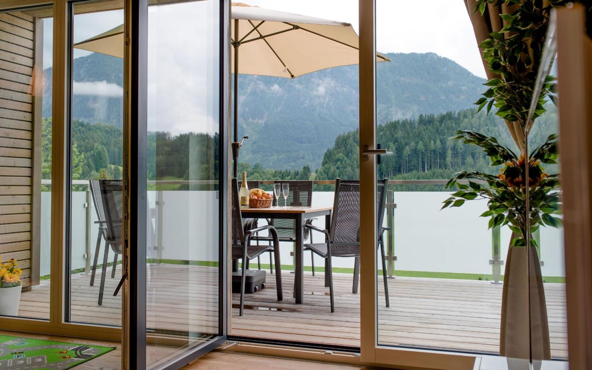 Ferienbungalow Mountain View Wood Spital Am Pyhrn Bagian luar foto