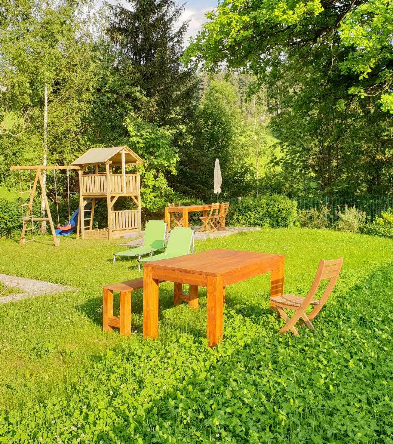Ferienbungalow Mountain View Wood Spital Am Pyhrn Bagian luar foto