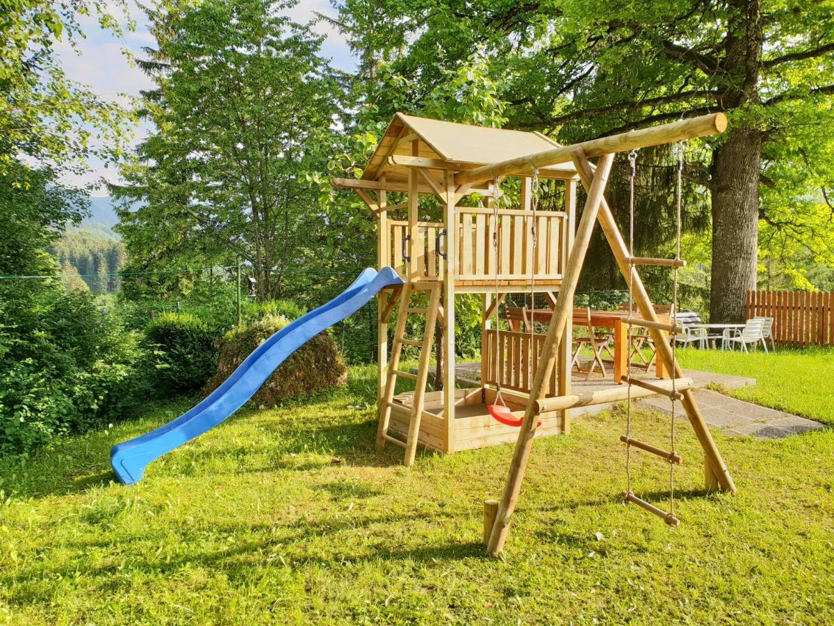 Ferienbungalow Mountain View Wood Spital Am Pyhrn Bagian luar foto