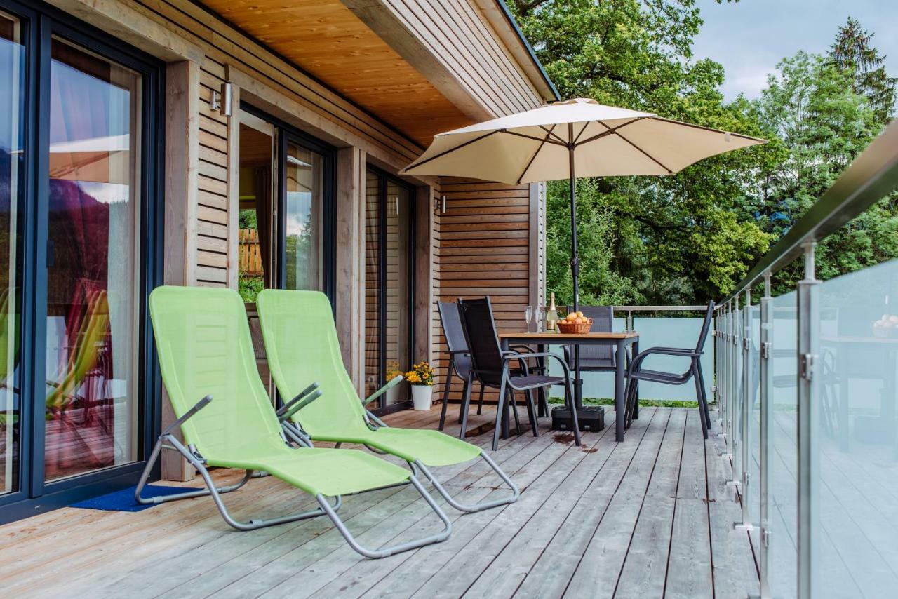 Ferienbungalow Mountain View Wood Spital Am Pyhrn Bagian luar foto